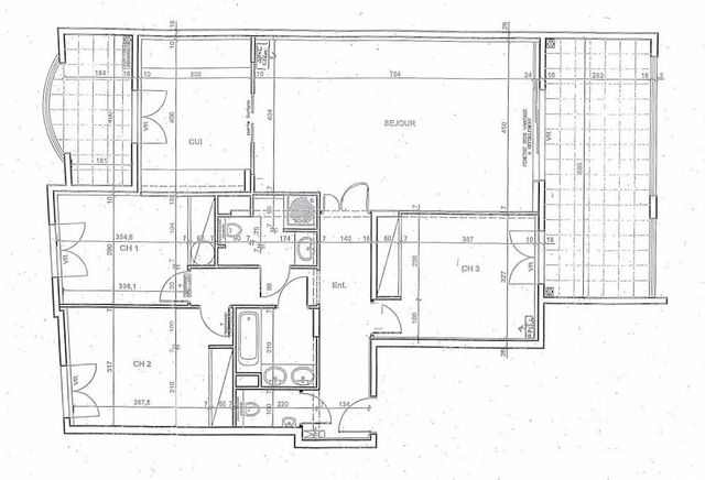 Appartement F4 à vendre - 4 pièces - 105.69 m2 - ST RAPHAEL - 83 - PROVENCE-ALPES-COTE-D-AZUR - Century 21 Sud Habitat